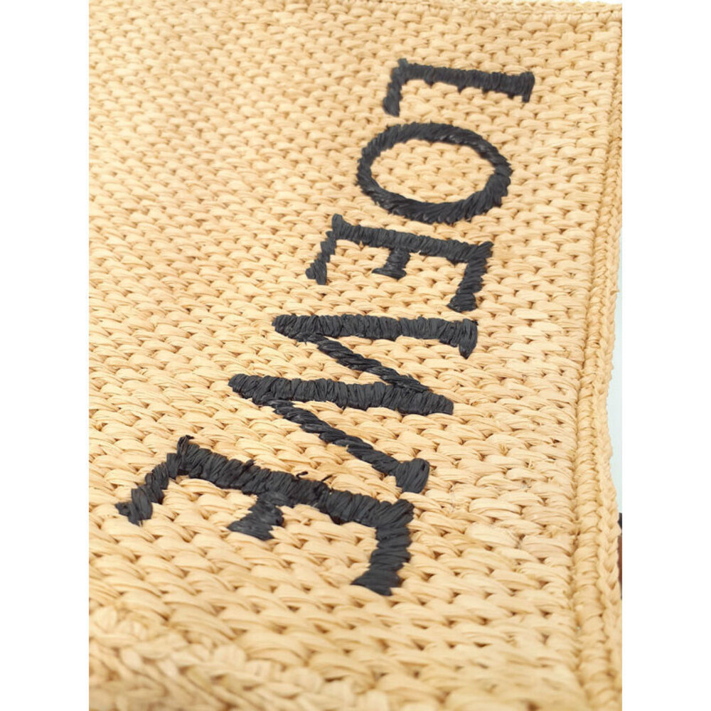 Loewe Standard Straw Brown Tote Tan Bag - Picture 7 of 9